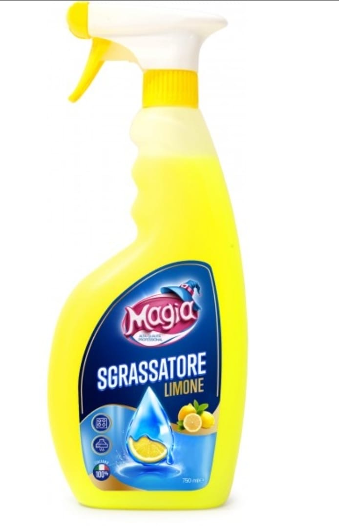 Sgrassatore spray limone