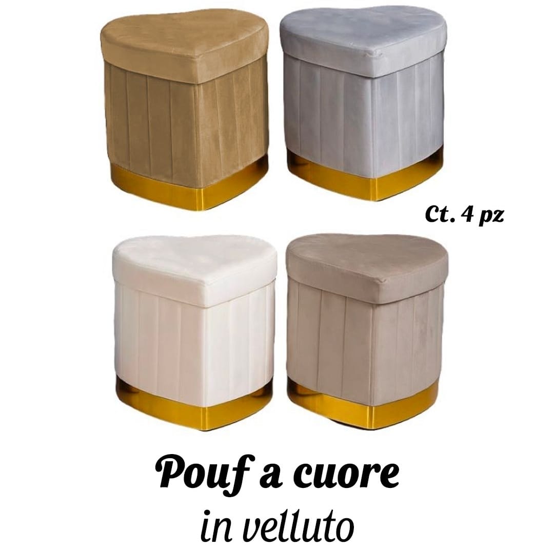 Pouf a cuore