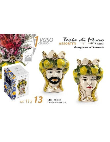 Coppia Teste di Moro