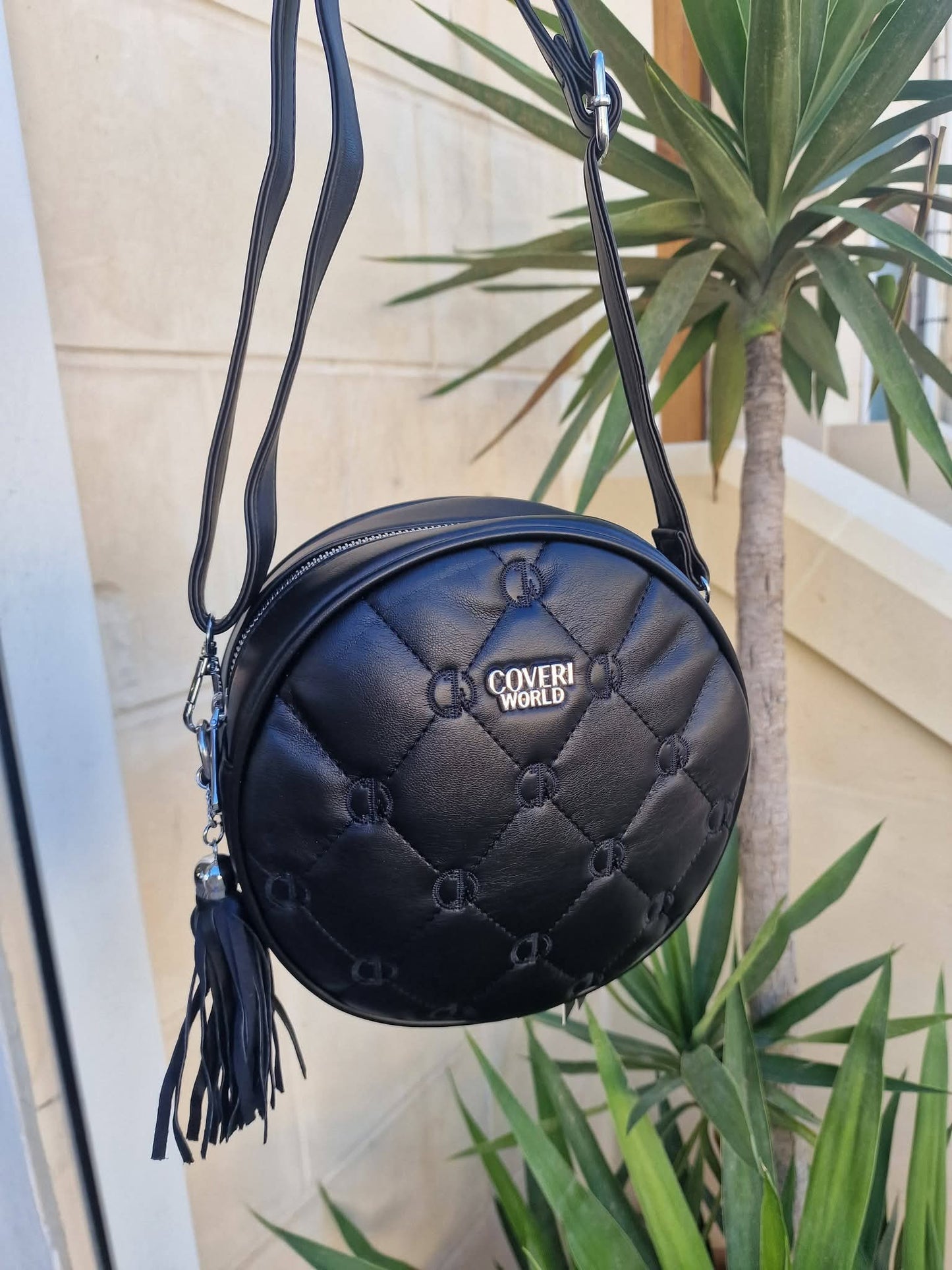 Covri World borsa a tracolla tonda