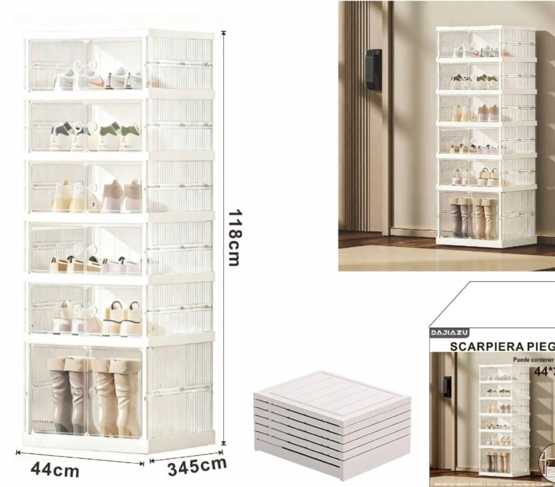 Scarpiera doppia fila