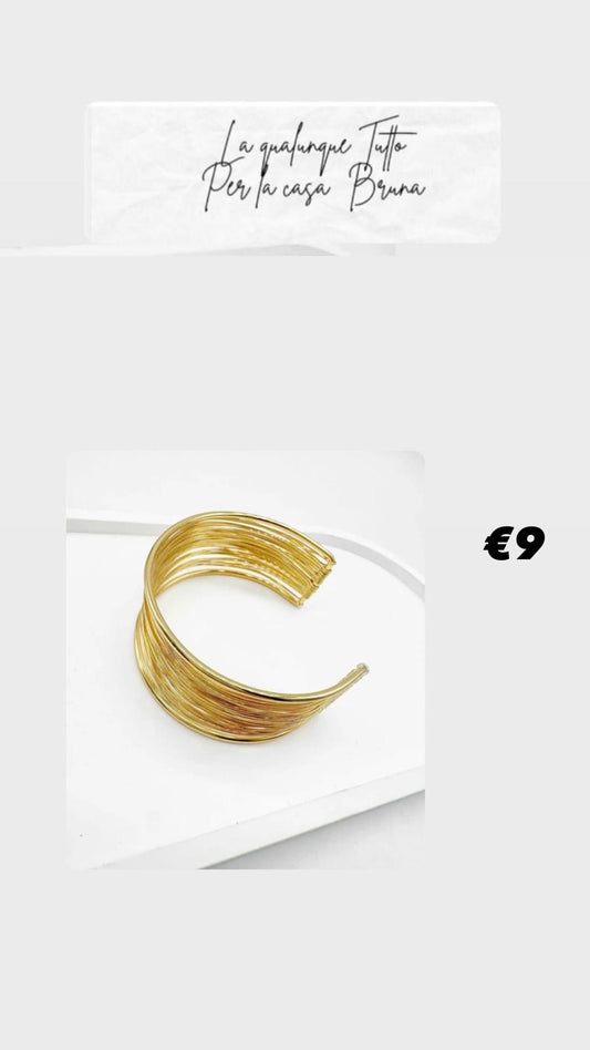 Bracciale rigido multifilo