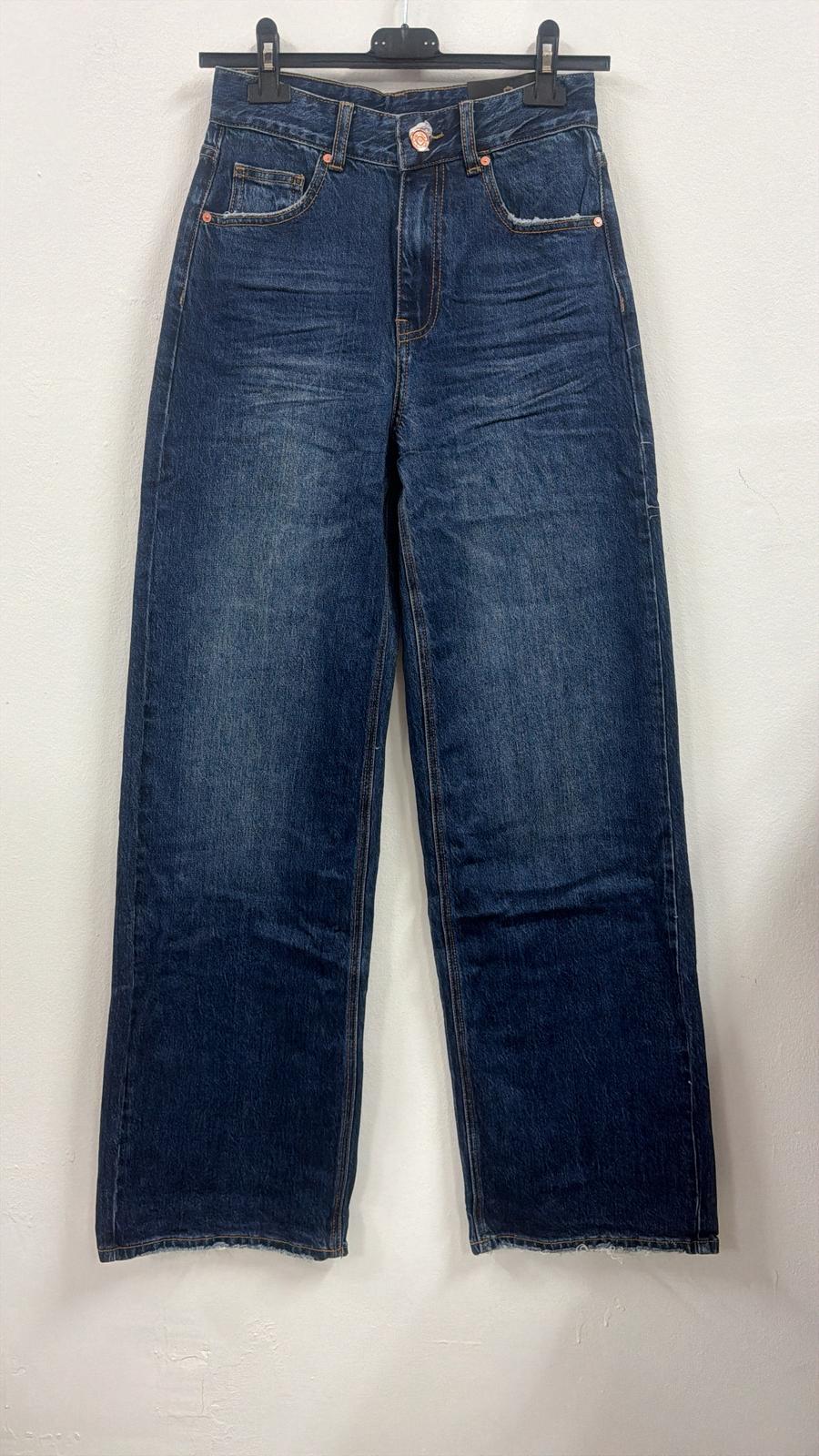 Jeans gamba larga