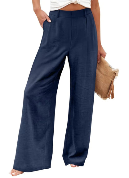 Pantalone casual largo