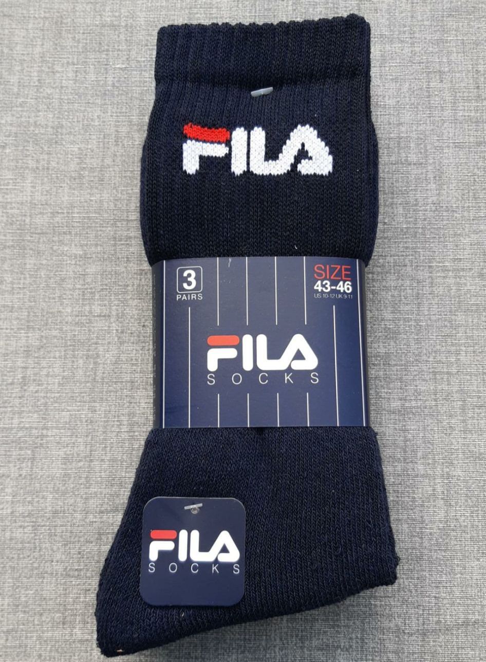 set 3 paia calze fila