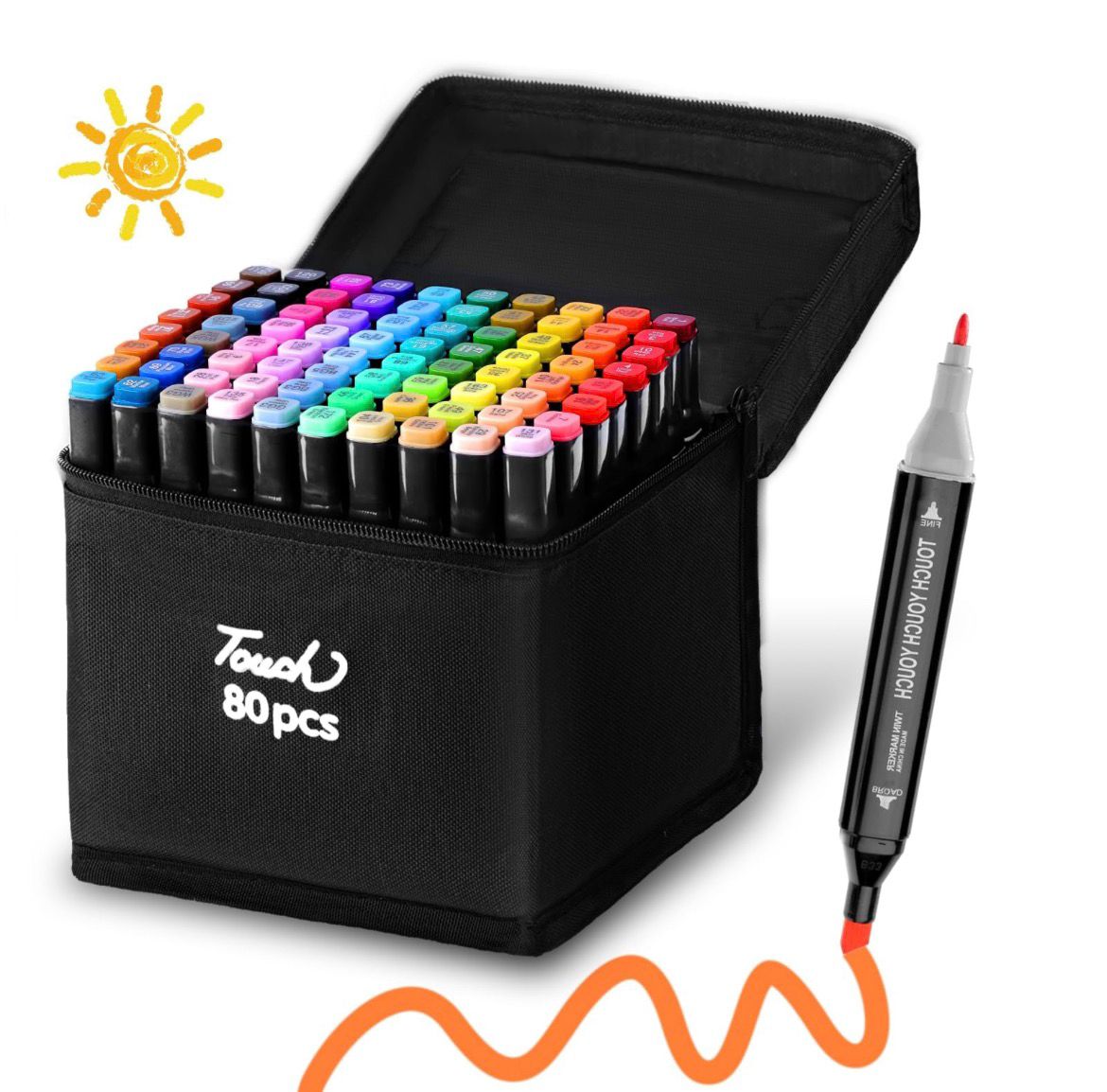 Colori a spirito doppia punta