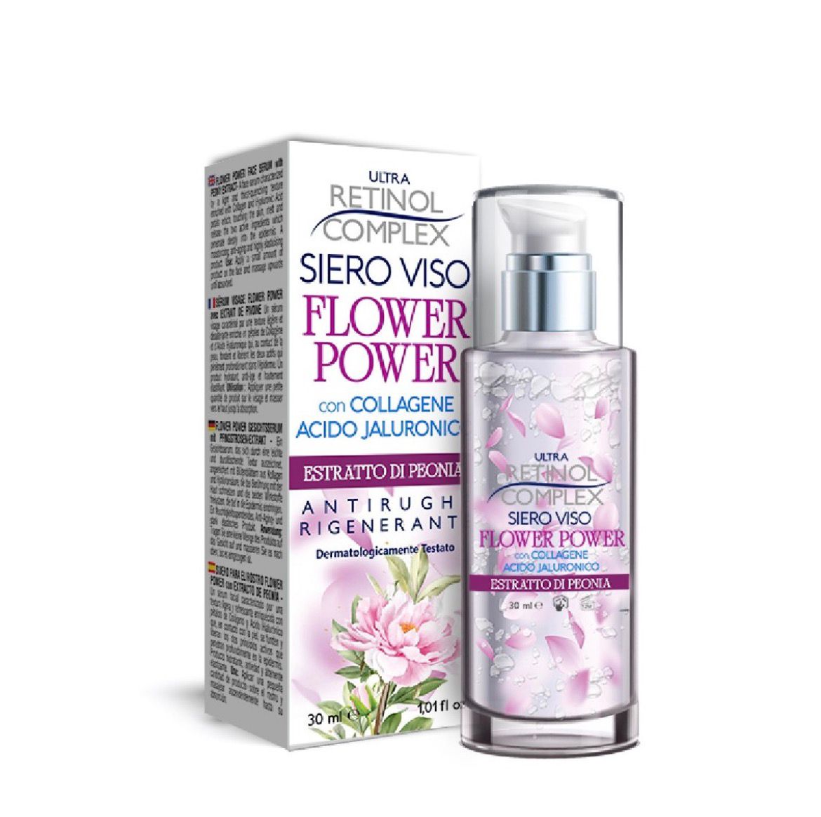Siero viso flower power