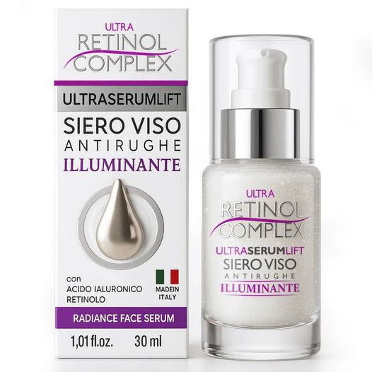 Siero viso antirughe illuminante