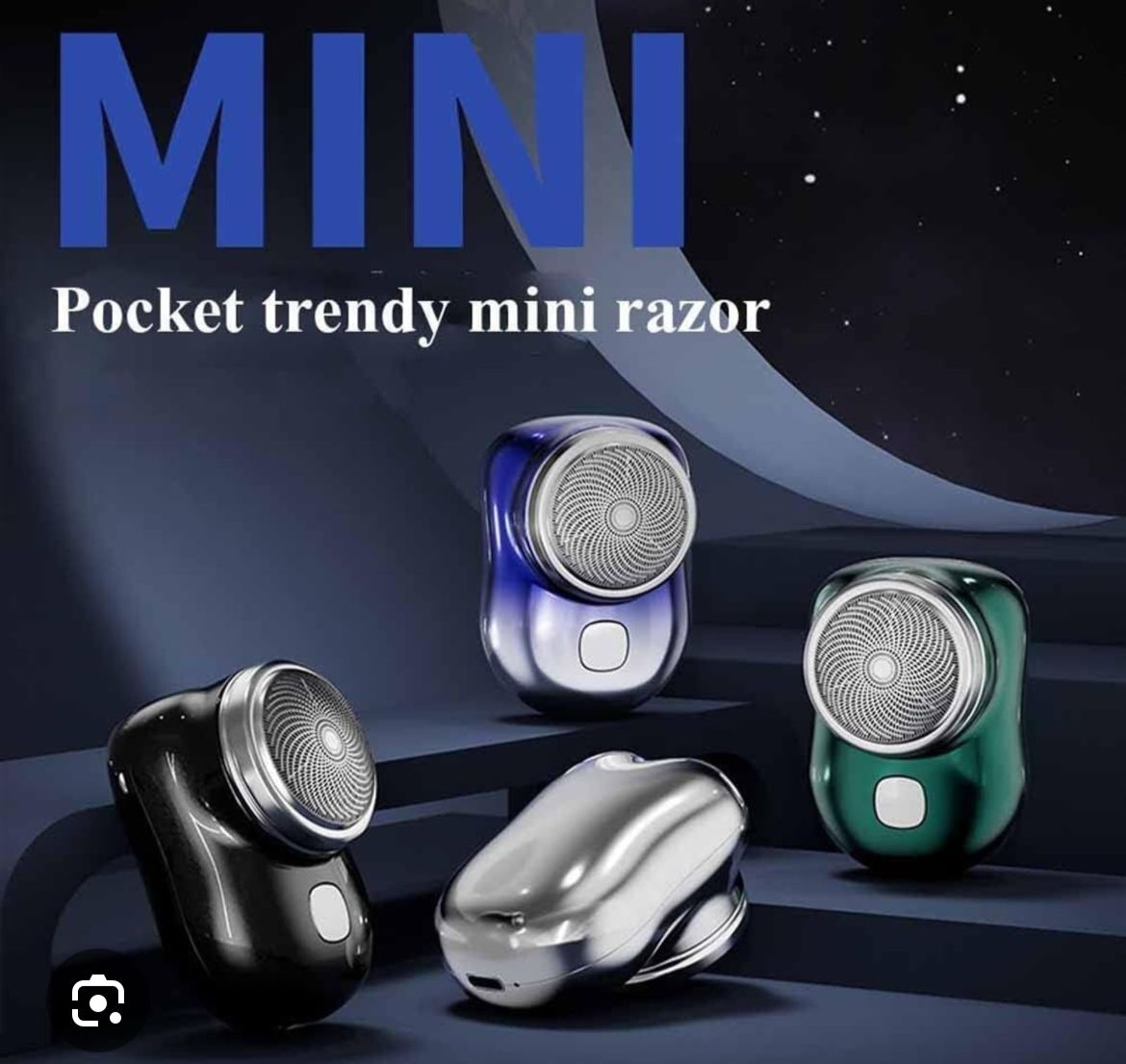 MINI POCKET FASHION SHAVER PER UOMO