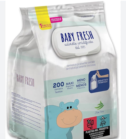BABY FRESH SALVIETTINE MAXI FORMATO