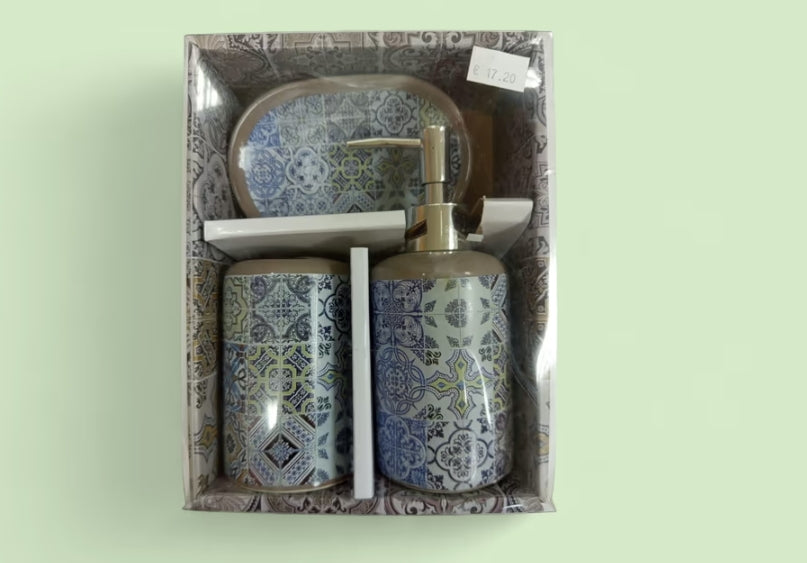 set bagno in ceramica