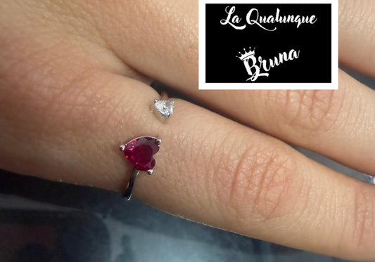 Anello con cuore