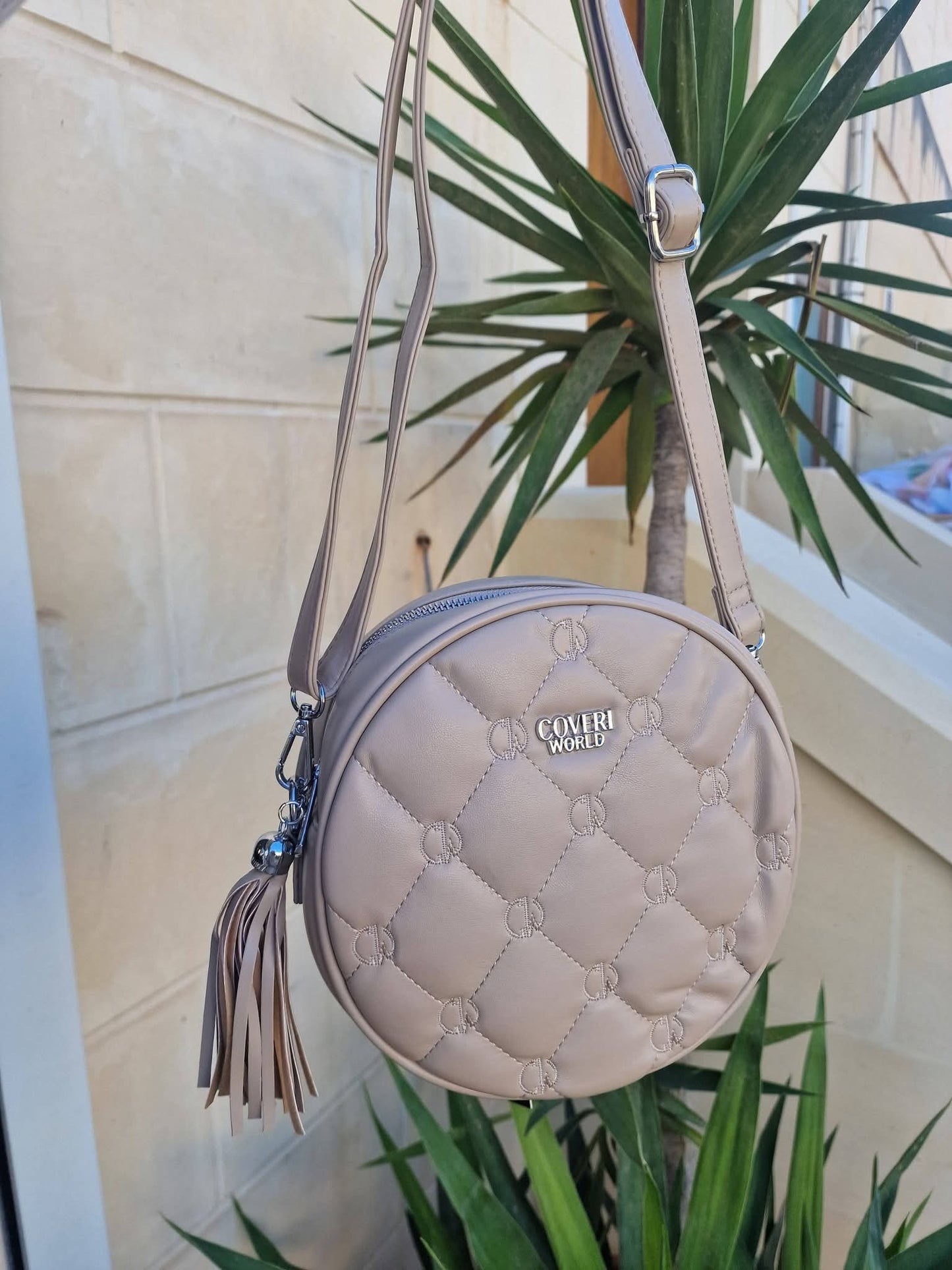 Covri World borsa a tracolla tonda