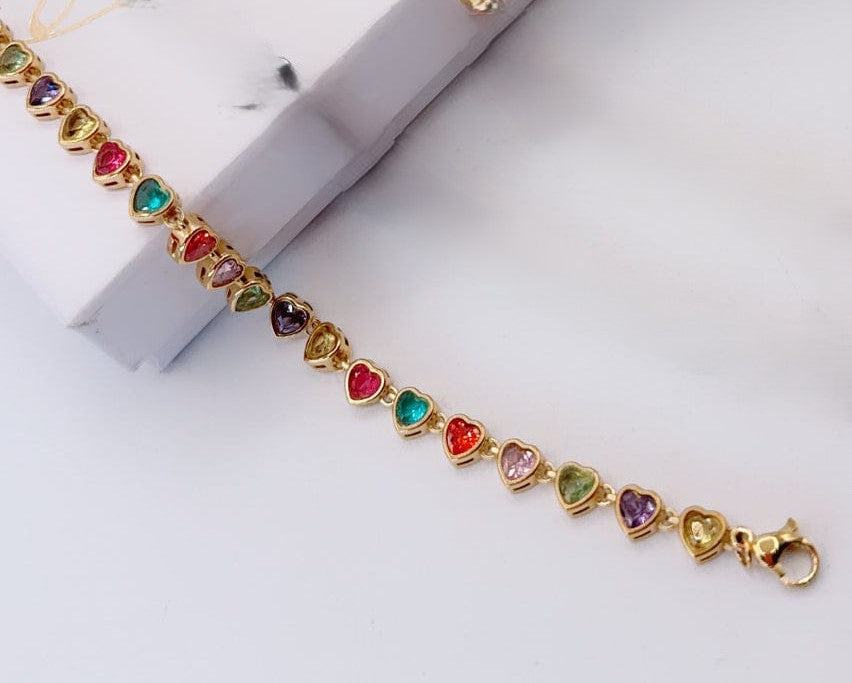 Bracciale love multicolor