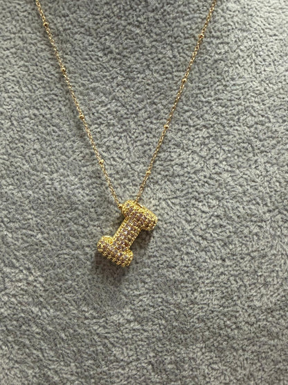 Collana con lettera
