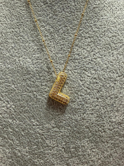 Collana con lettera