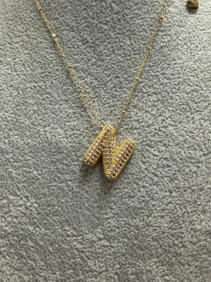 Collana con lettera