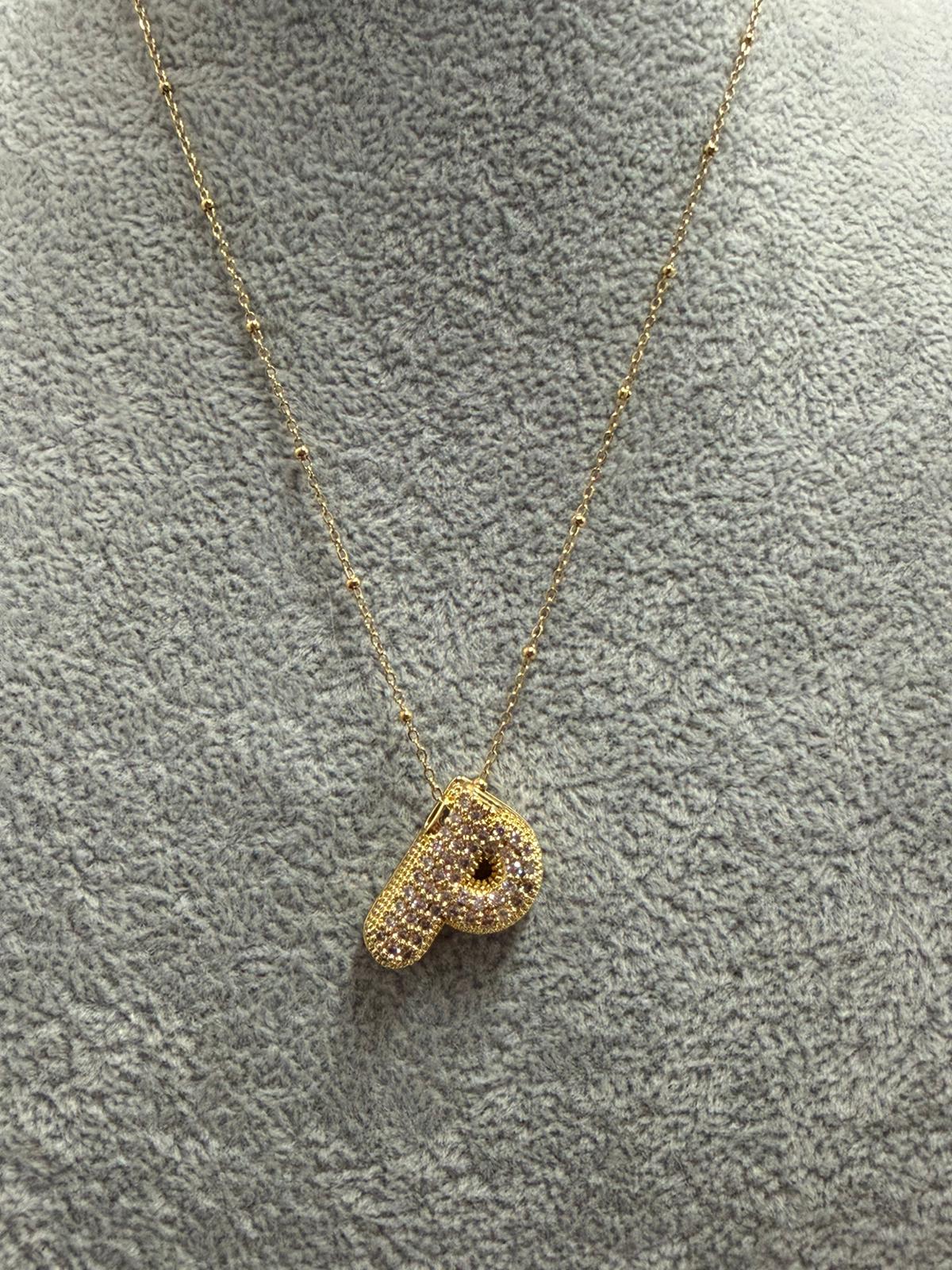 Collana con lettera
