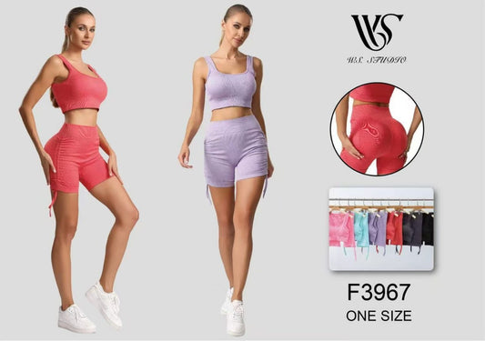 Completo sportivo effetto push up
