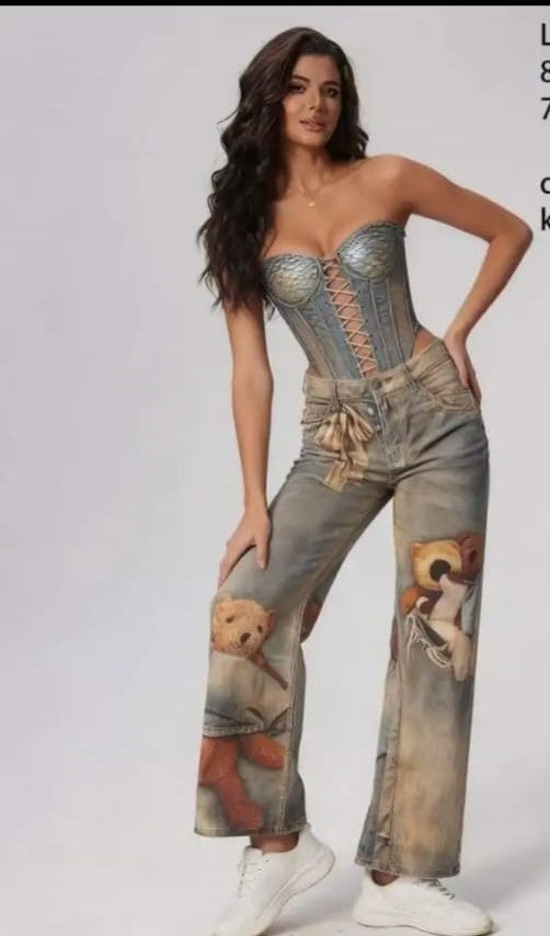 Jeans Orsacchiotto