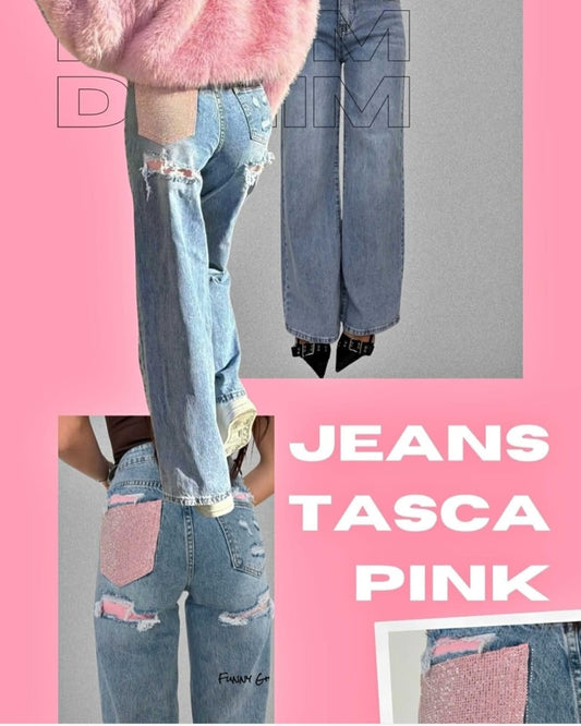 Jeans pink