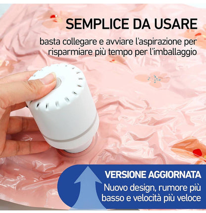 Macchinetta per sottovuoto indumenti