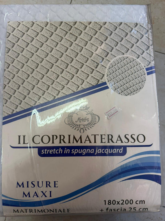 Coprimaterasso matrimoniale in spugna
