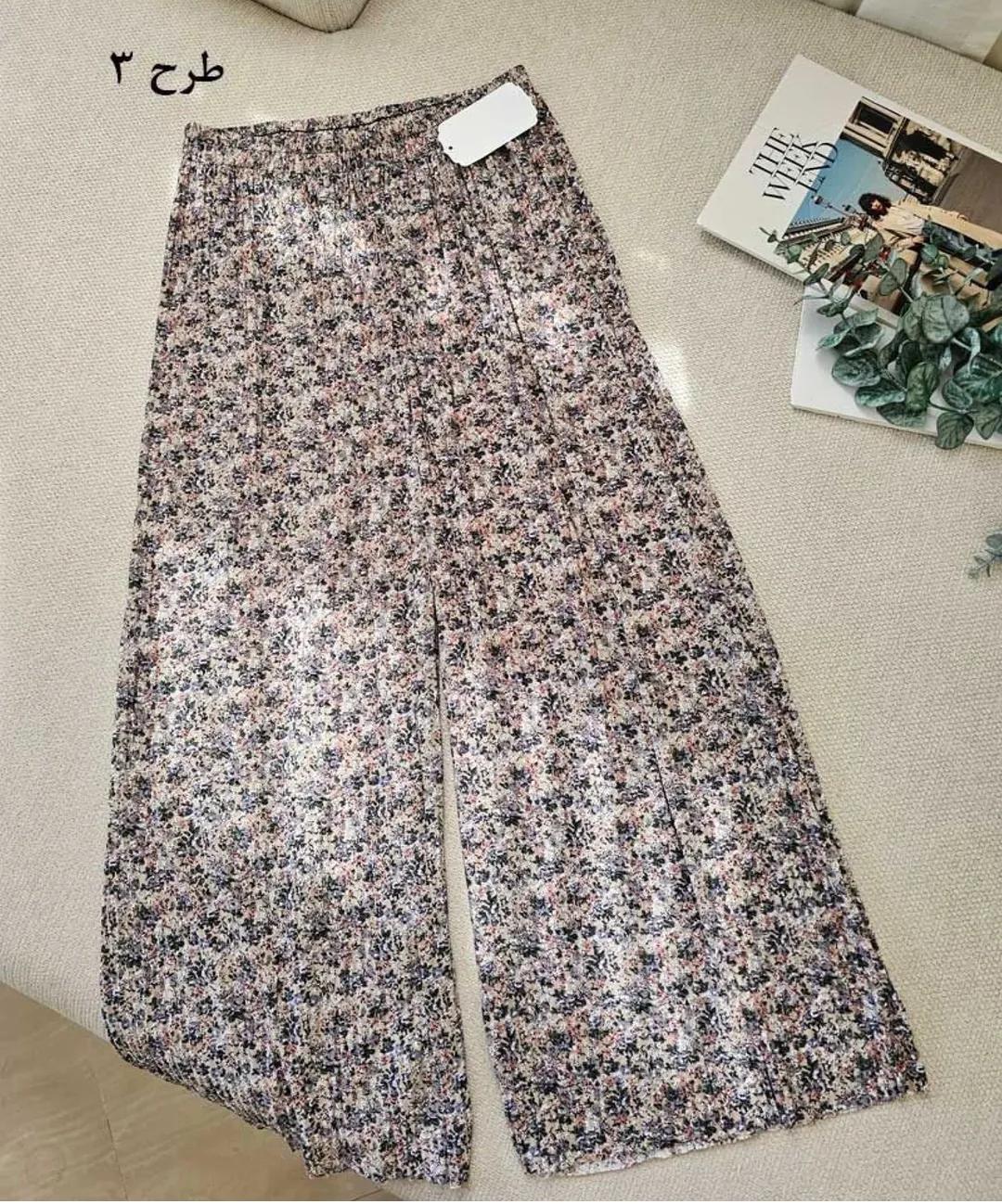 Pantaloni floreali estivi