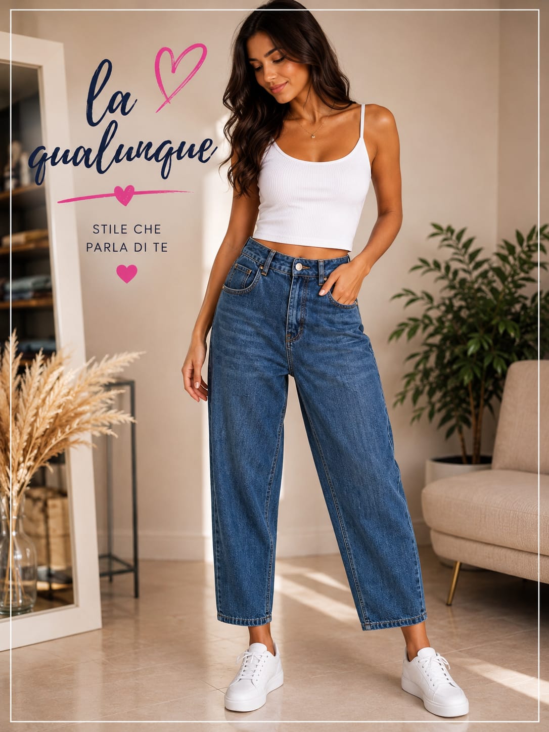 Jeans effetto ballon
