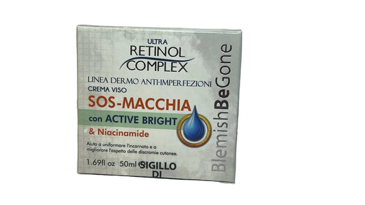 Sos macchia crema viso